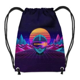 NEON GALAXY WZ.10 - panel (60cm x 50cm)- single jersey with elastane ITY