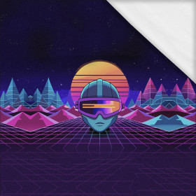 NEON GALAXY WZ.10 - panel (60cm x 50cm)- single jersey with elastane ITY