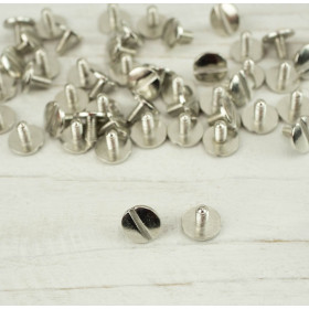 Screw-in RIVET 9 mm - nickel 