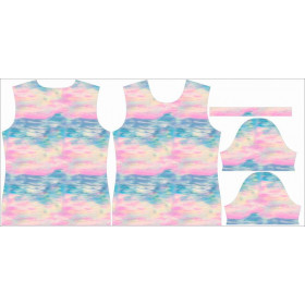 WOMEN’S T-SHIRT - RAINBOW OCEAN pat. 5 - single jersey