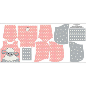 KID'S HOODIE (ALEX) - SHEEP BARBRA - sewing set