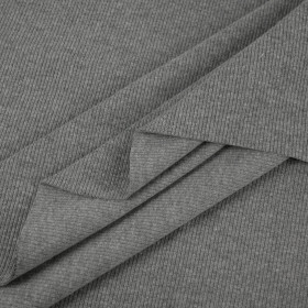 D-190 ECO MELANGE - Ribbed knit fabric