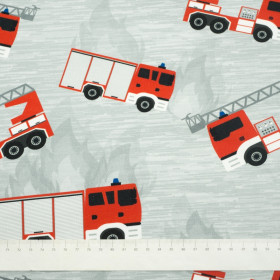 FIRE BRIGADE - looped knit 