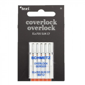 Schmetz Overlock Needles 5 pcs set - size 80