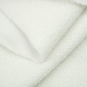 50cm - WHITE - thick looped knit