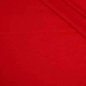 D-18 RED - T-shirt knit fabric 100% cotton T140