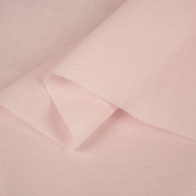 PALE PINK - Cotton woven fabric