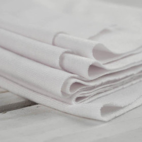 White - Bamboo Single Jersey with elastan 230g