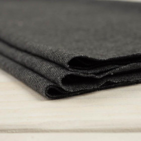 MELANGE GRAPHITE - T-shirt knit fabric 100% cotton T180