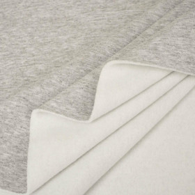 D-05 MELANGE SPA - thick brushed sweatshirt D300