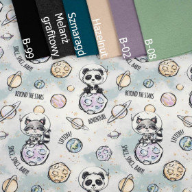 SPACE CUTIES pat. 12 (CUTIES IN THE SPACE) - looped knit fabric