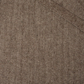 HERRINGBONE / brown - costume fabric