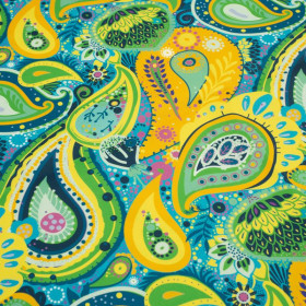 100cm Paisley pattern no. 3 - Waterproof woven fabric