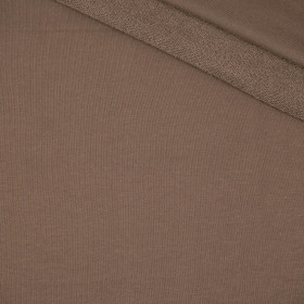 D-56 BROWN - thick looped knit 290g