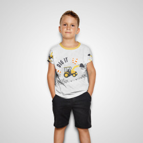 DIGGER - PANEL (60cm x 50cm) ORGANIC SINGLE JERSEY