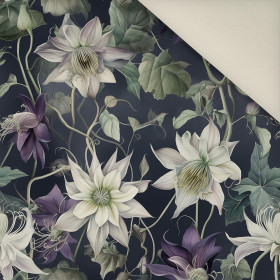 PASTEL FLOWERS WZ.6- Upholstery velour 