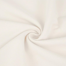 Looped knitwear with elastan - Cloud Dancer/ ECRU (D-02) 