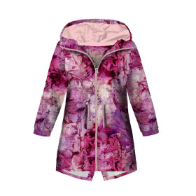 KIDS PARKA (ARIEL) - PINK PARADISE PAT. 3 - softshell