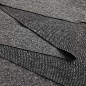 D-08 MELANGE GRAPHITE - Punto knitwear 