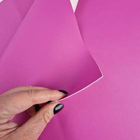 FUCHSIA (46 cm x 50 cm) - matte leatherette