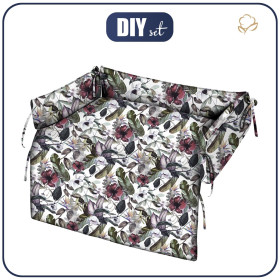 ANIMAL BED - PARADISE FLOWERS - sewing set