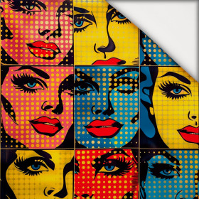 RETRO COMICS PAT.10 - light brushed knitwear