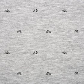 BICYCLES (MINIMAL) / M-01 melange light grey - looped knit SP250