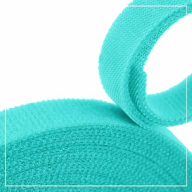 Nylon Velcro Hoop Tape 20 mm complet -  aqua