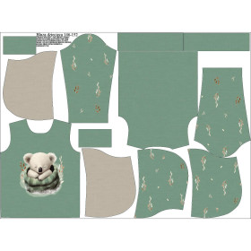 KID'S HOODIE (ALEX) - SLEEPING KOALA - sewing set