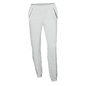Women’s trousers - melange light grey S-M