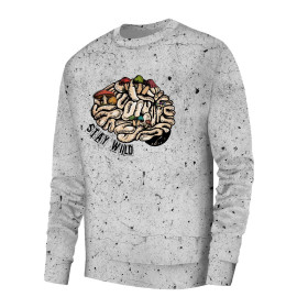 MEN’S SWEATSHIRT (OREGON) BASIC - STAY WILD / CONCRETE - sewing set