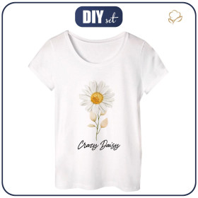 PAJAMAS-T-SHIRT "LINDA" -  DAISY - sewing set