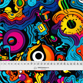 STREET GRAFFITI wz.5 - looped knit fabric