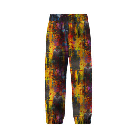 CHILDREN'S SOFTSHELL TROUSERS (YETI) - STREET GRAFFITI WZ.2 - sewing set