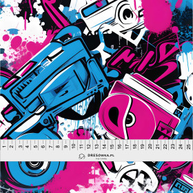 STREET GRAFFITI wz.4 - Waterproof woven fabric