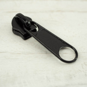 Slider REVERSE for coil zipper tape 5 mm - black - 580 