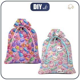 Gift pouches - SWEETS - sewing set