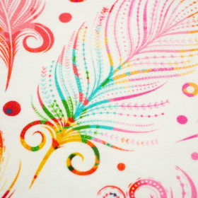 RAINBOW FEATHERS - Viskose-Jersey WE210