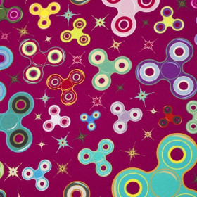 SPINNERS / fuchsia - single jersey with elastane TE210