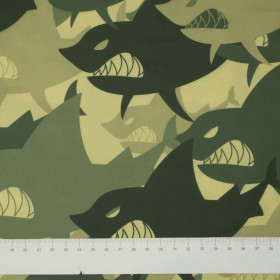 SHARKS MORO - Nylon fabric PUMI