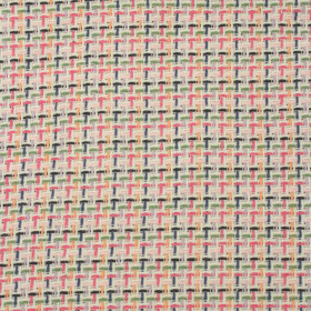 Colorful tweed fabric (Chanel)