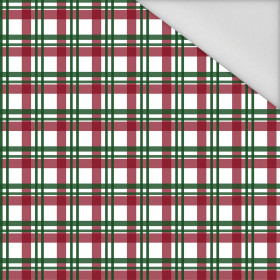 CHECK PAT. 1 / red - Waterproof woven fabric
