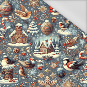 Vintage Christmas wz.27 - Waterproof woven fabric