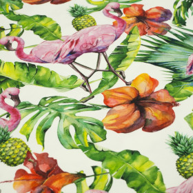 TROPICAL NATURE - Viscose jersey WE210