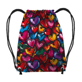 GYM BAG - HOLOGRAPHIC RAINBOW Pat. 2 - sewing set