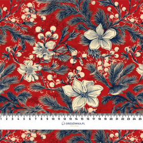 Vintage Christmas wz.15 - Woven Fabric for tablecloths