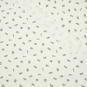 DIGITS / vanilla - cotton muslin