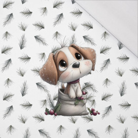 WINTER ANIMALS wz.20 - panel (60cm x 50cm) SINGLE JERSEY