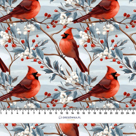 WINTER FLOWERS WZ.15- Upholstery velour 