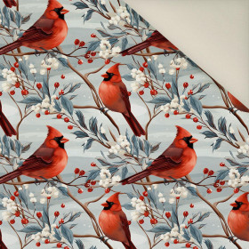 WINTER FLOWERS WZ.15- Upholstery velour 